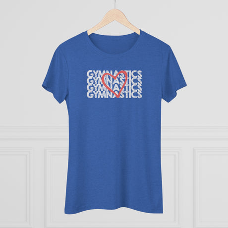 "Gymnastics Love" T-Shirt - Fitted