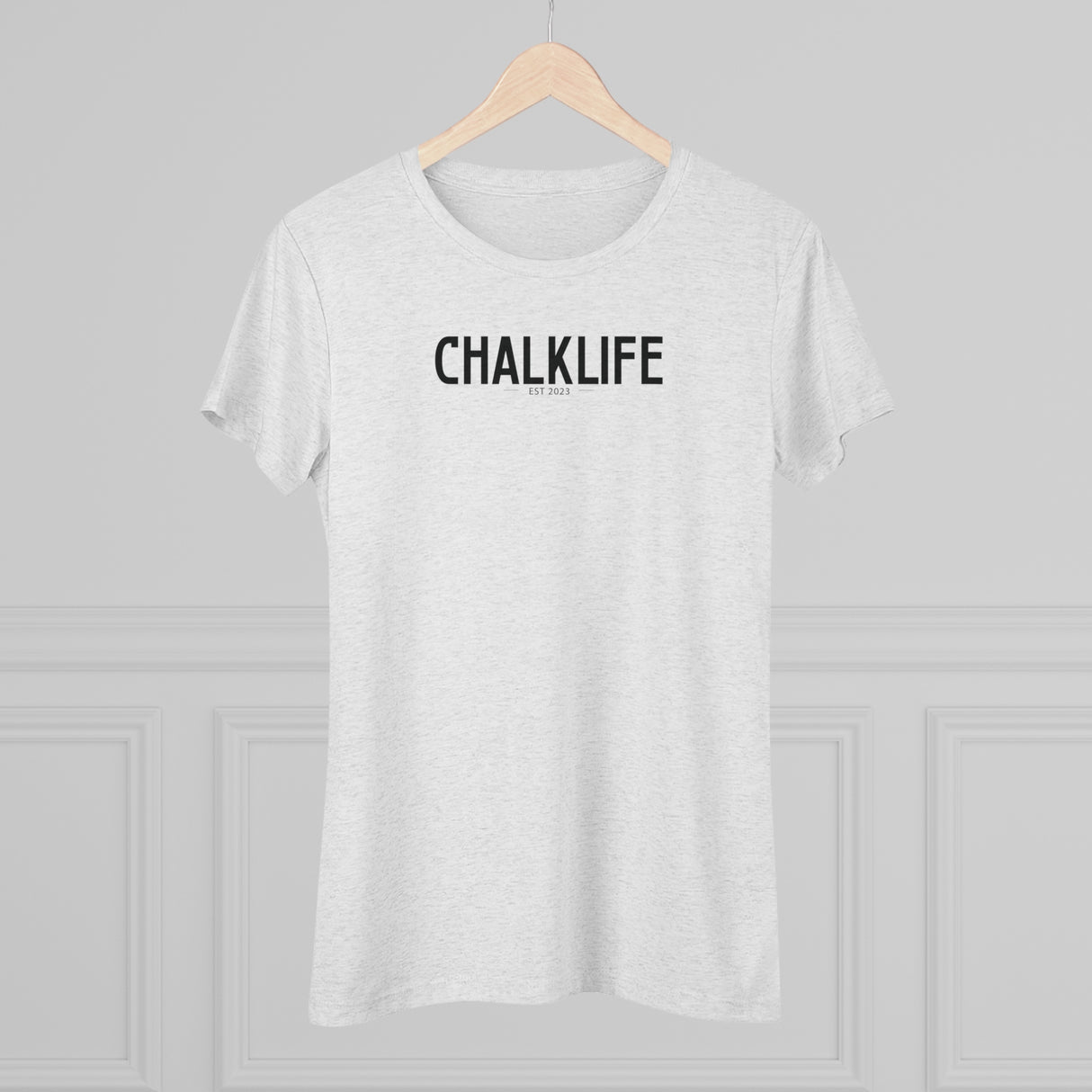 Women's Gymnastics Stamp T-Shirt (Fitted)