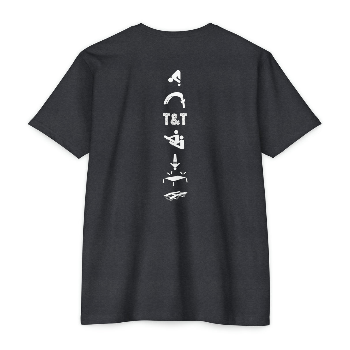 Trampoline & Tumbling Events Spine T-Shirt