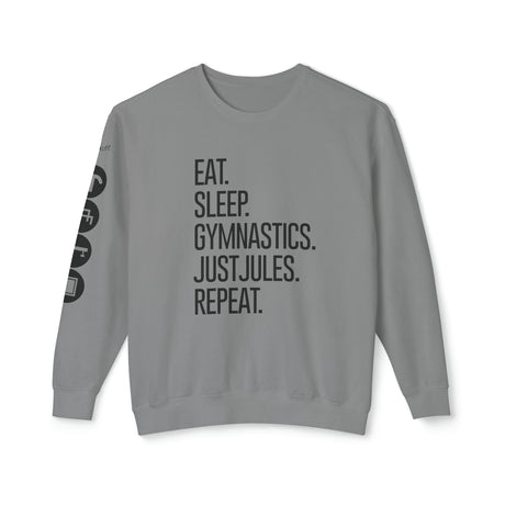 JustJules - Women's Gymnastics Events Sleeve - Lightweight Crewneck Sweatshirt