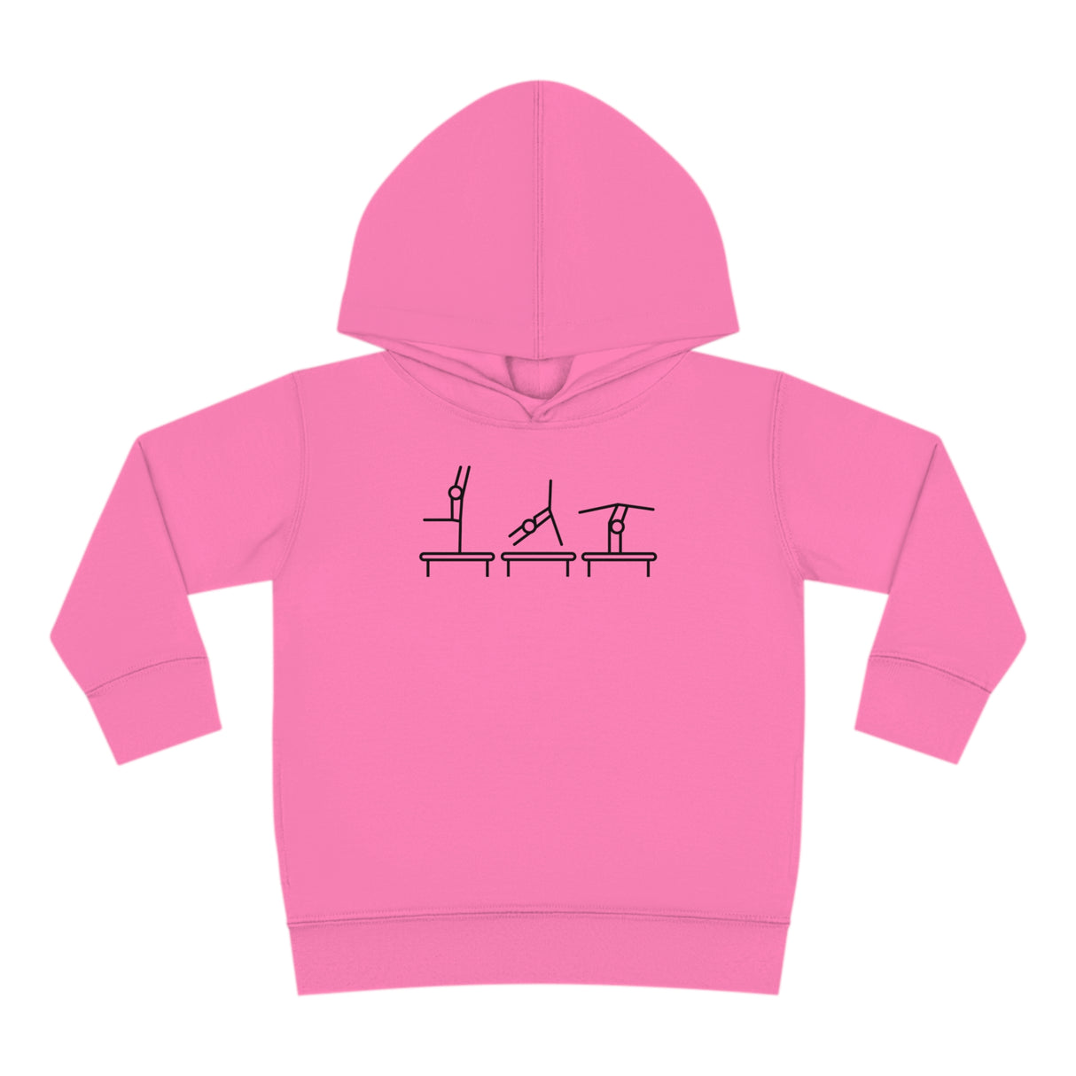 Toddler - "Beam Trio" Pullover Fleece Hoodie