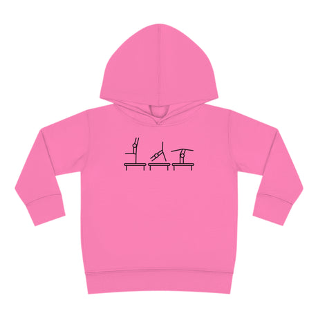 Toddler - "Beam Trio" Pullover Fleece Hoodie