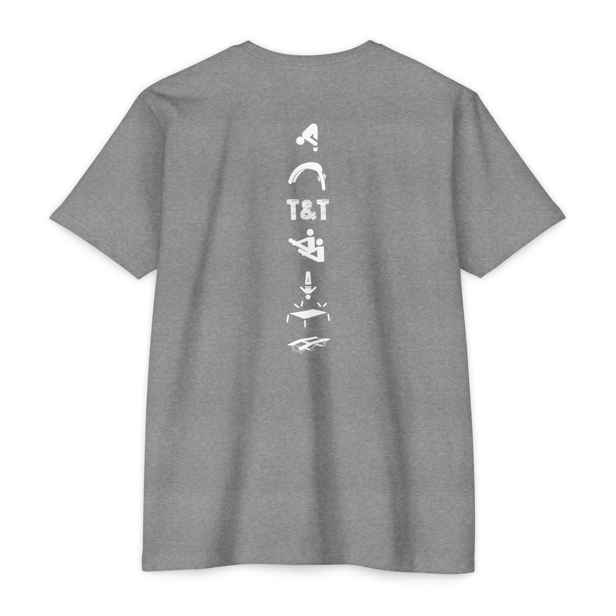 Trampoline & Tumbling Events Spine T-Shirt