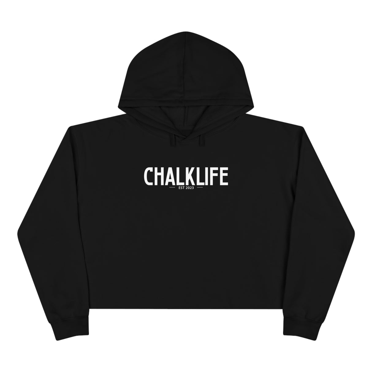 Chalklife - Crop Hoodie