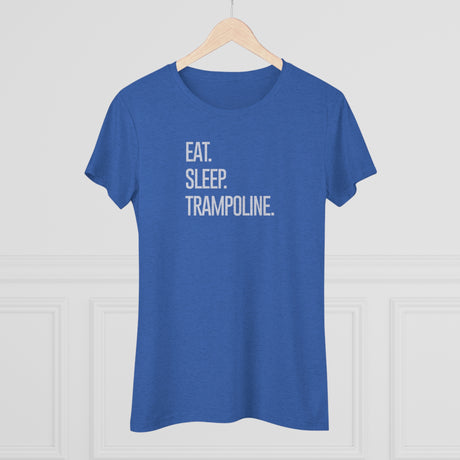 "Eat. Sleep. Trampoline." T-Shirt (Fitted)