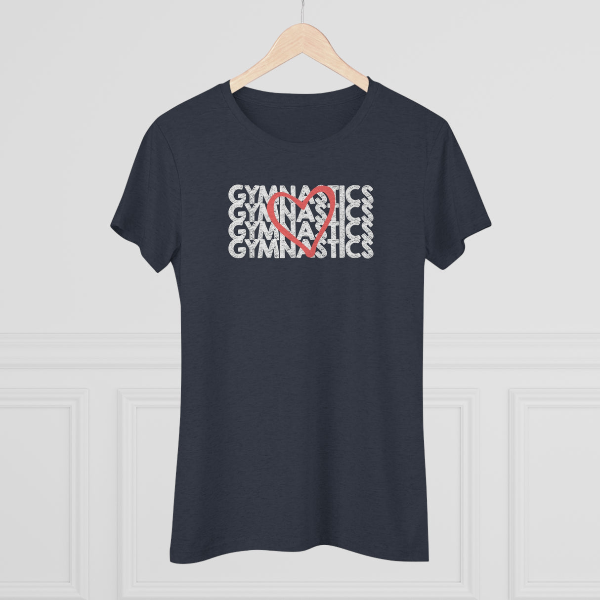 "Gymnastics Love" T-Shirt - Fitted