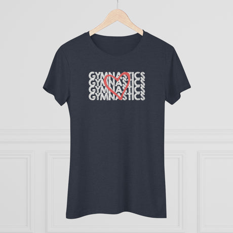"Gymnastics Love" T-Shirt - Fitted
