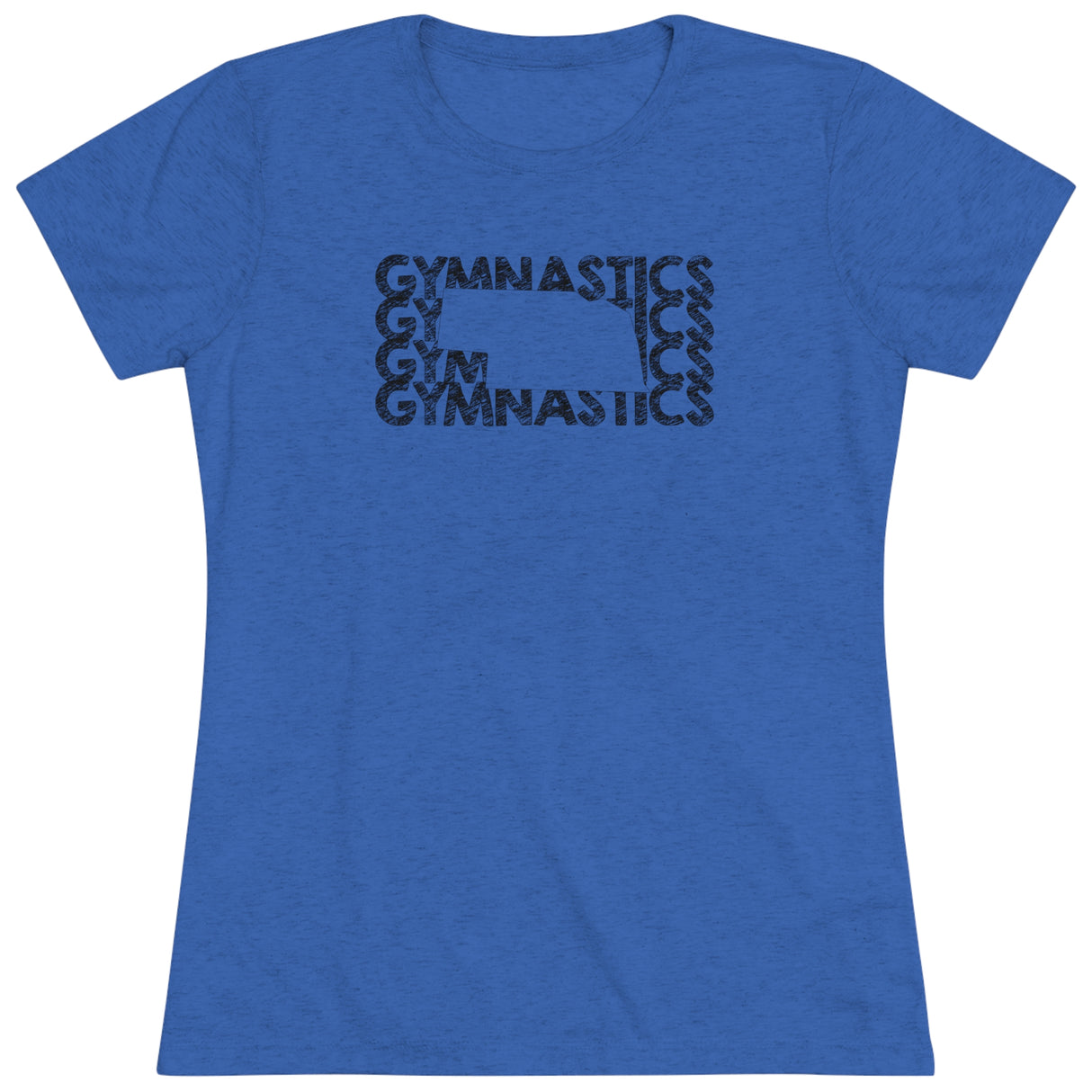 "Nebraska Gymnastics" T-Shirt (Fitted)