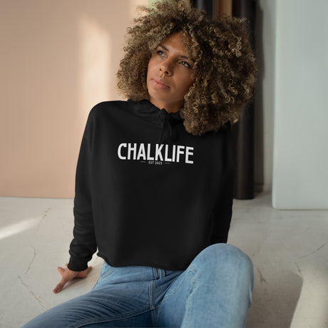 Chalklife - Crop Hoodie