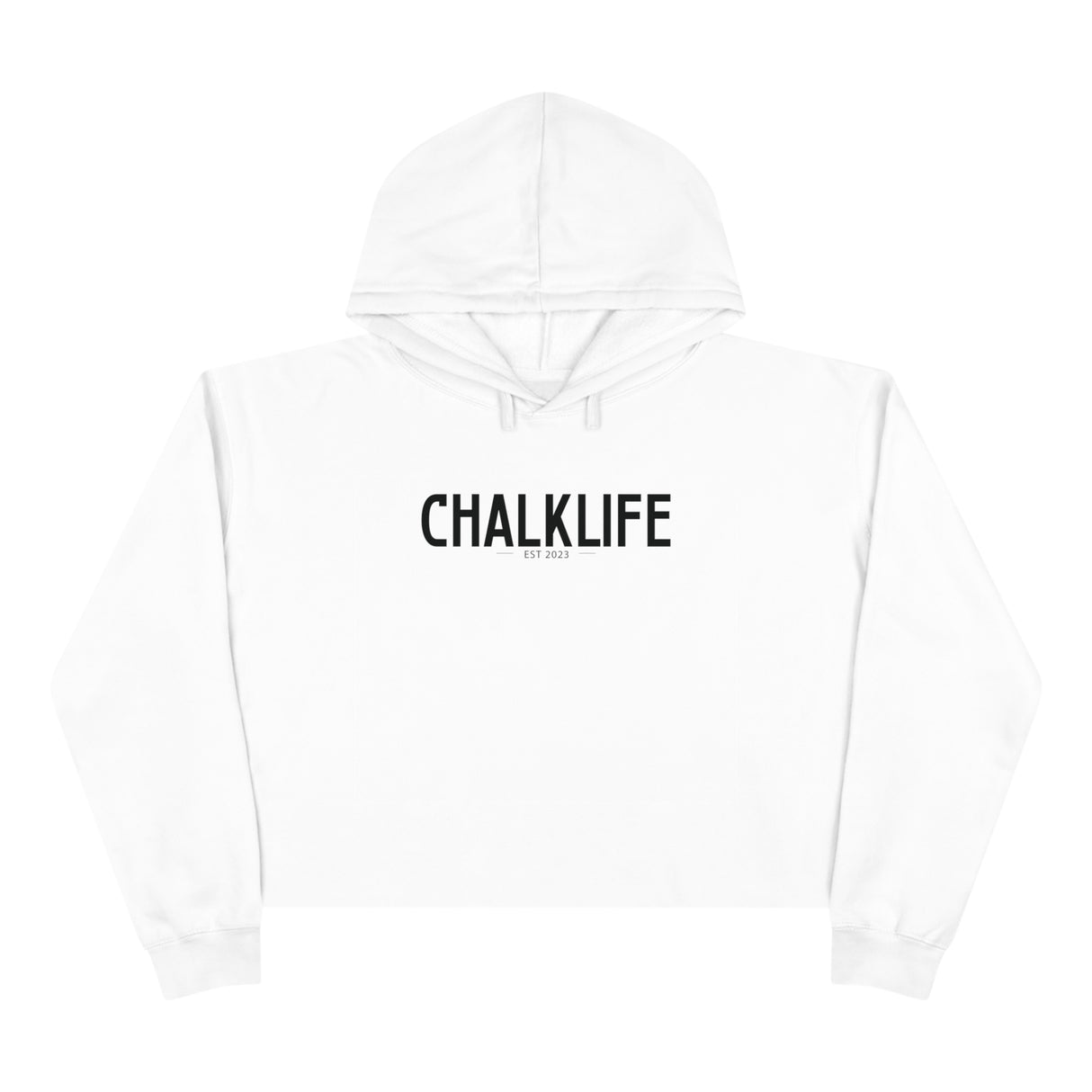 Chalklife - Crop Hoodie
