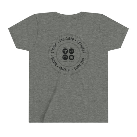 Youth - Girl's Gymnastics Stamp T-Shirt