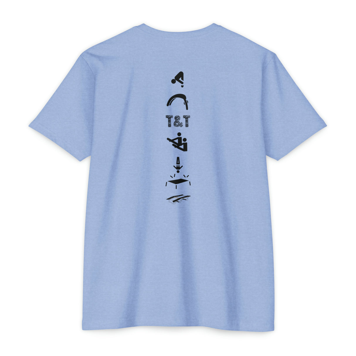 Trampoline & Tumbling Events Spine T-Shirt