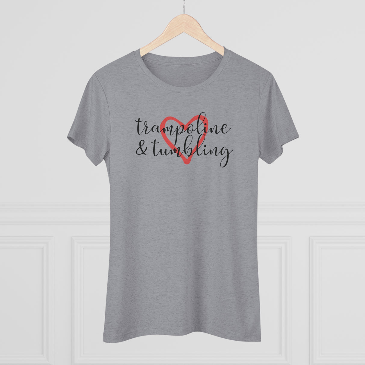 "Trampoline & Tumbling Love" Women's T-Shirt