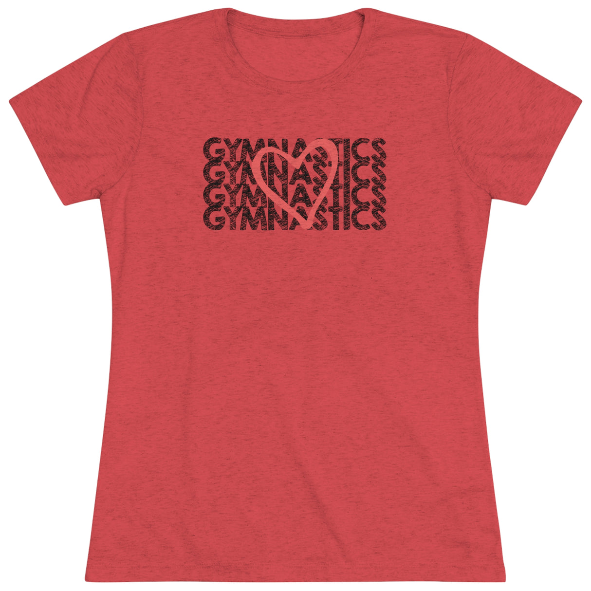 "Gymnastics Love" T-Shirt - Fitted