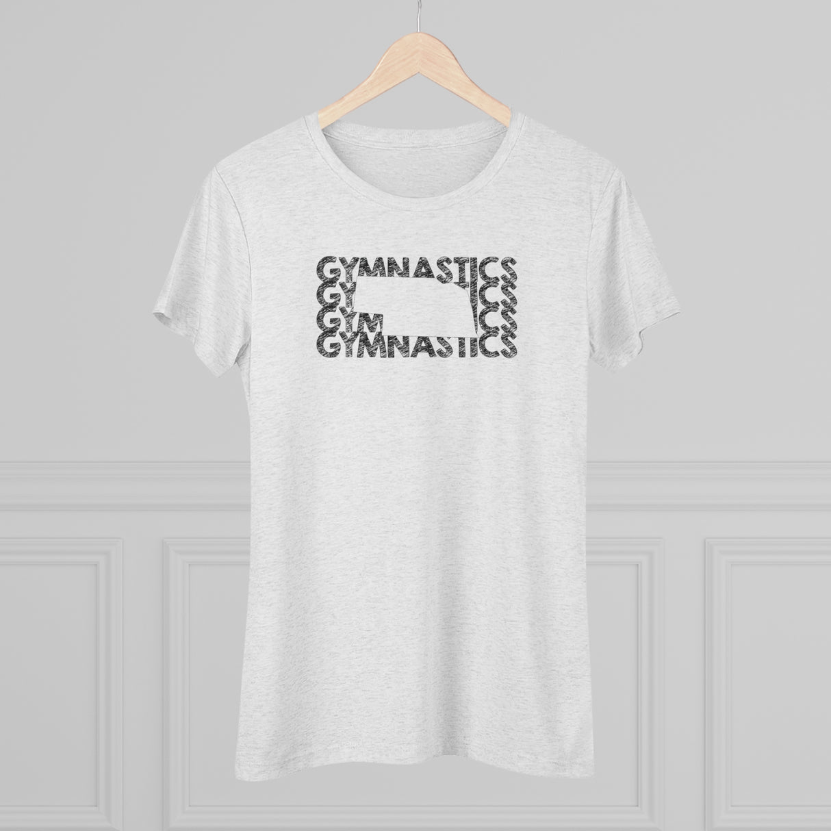 "Nebraska Gymnastics" T-Shirt (Fitted)