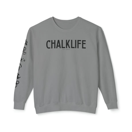 Chalklife - Climbing Events Unisex Lightweight Crewneck Sweatshirt