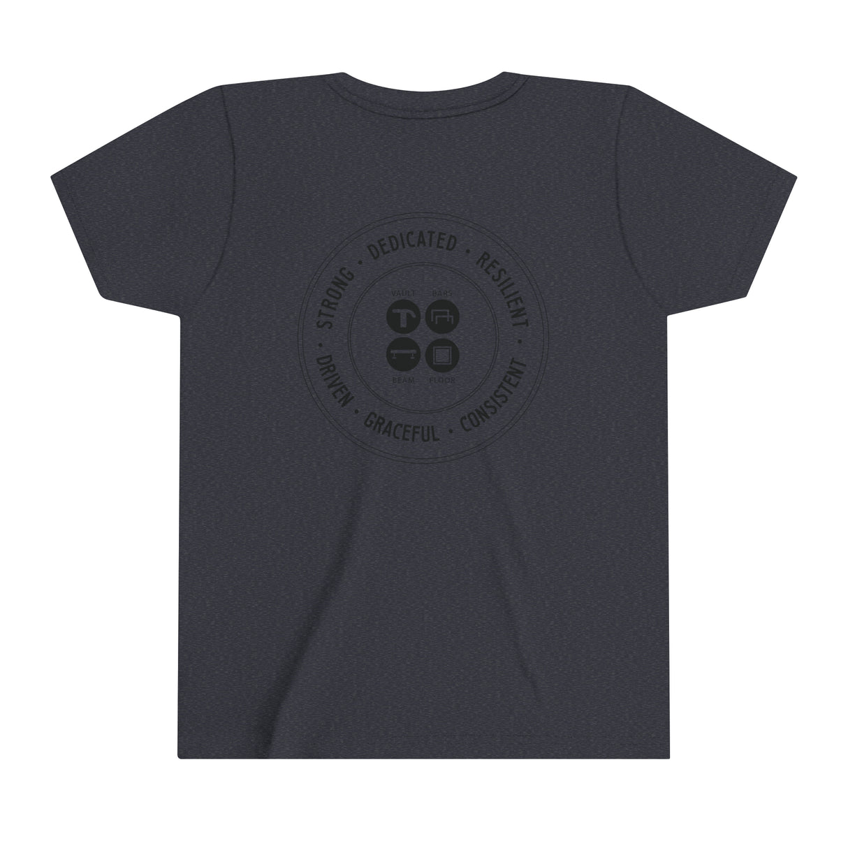 Youth - Girl's Gymnastics Stamp T-Shirt