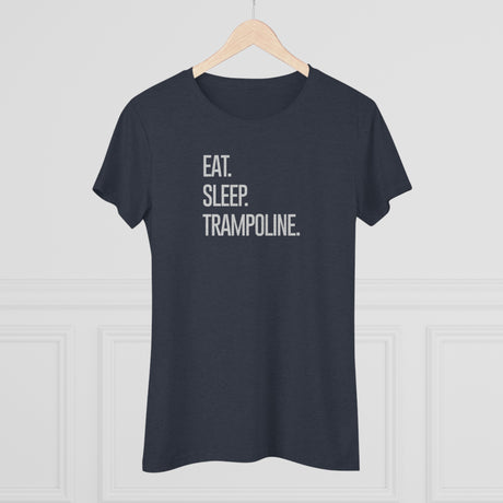 "Eat. Sleep. Trampoline." T-Shirt (Fitted)