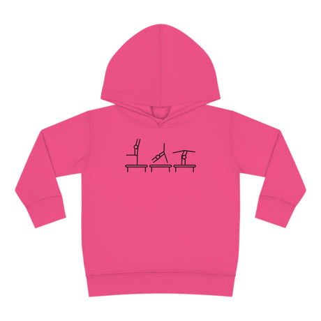Toddler - "Beam Trio" Pullover Fleece Hoodie