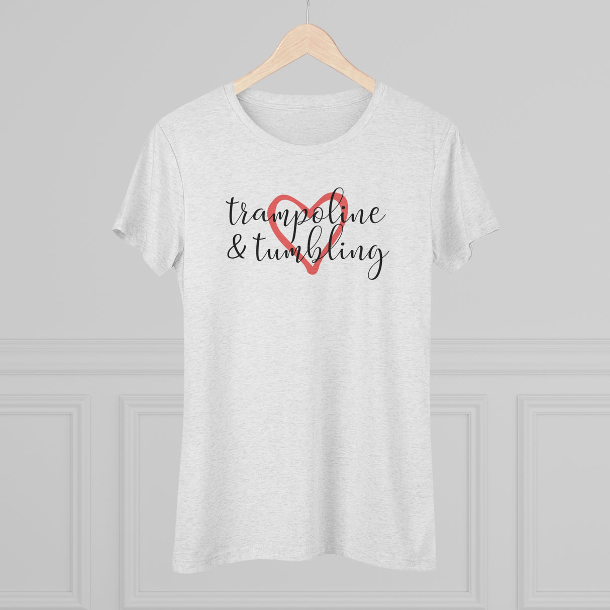 "Trampoline & Tumbling Love" Women's T-Shirt