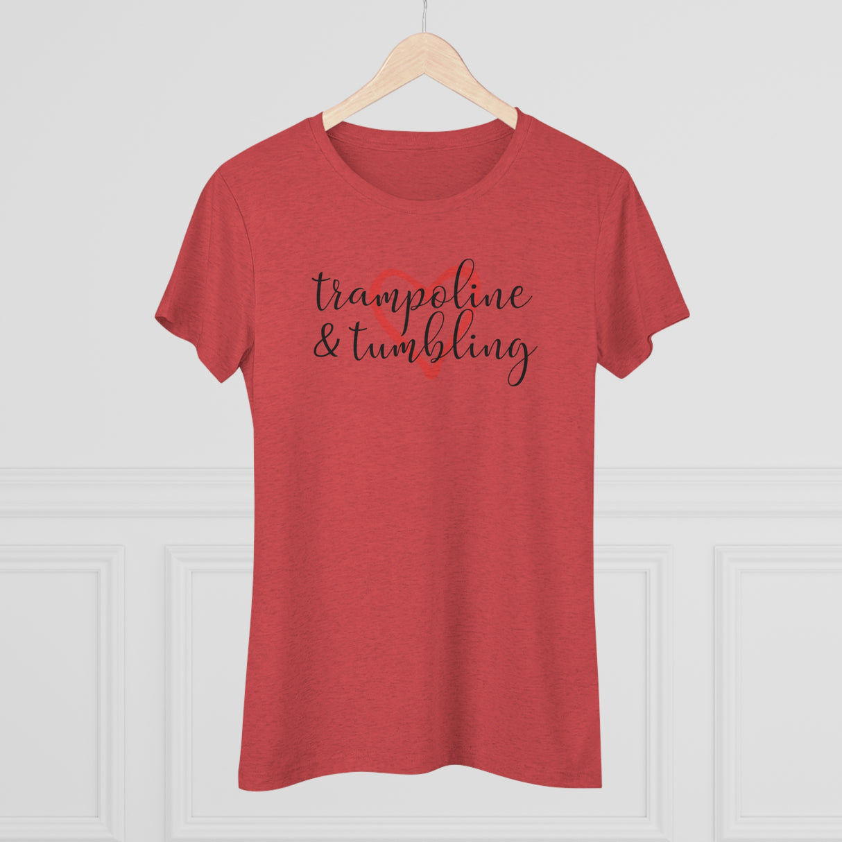 "Trampoline & Tumbling Love" Women's T-Shirt
