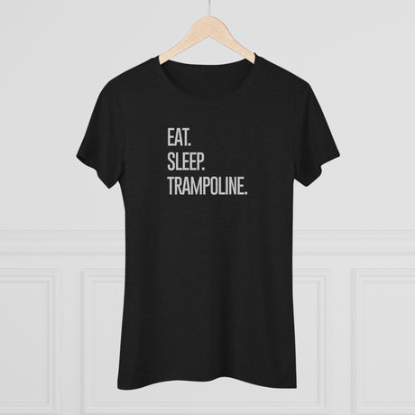 "Eat. Sleep. Trampoline." T-Shirt (Fitted)