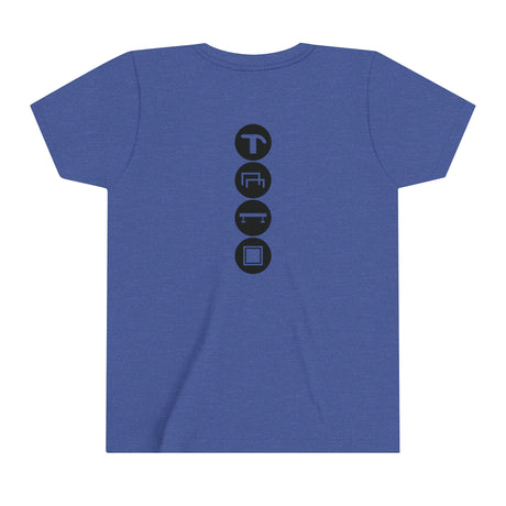 Youth - Girl's Gymnastics Events T-Shirt