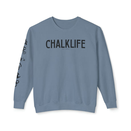 Chalklife - Climbing Events Unisex Lightweight Crewneck Sweatshirt