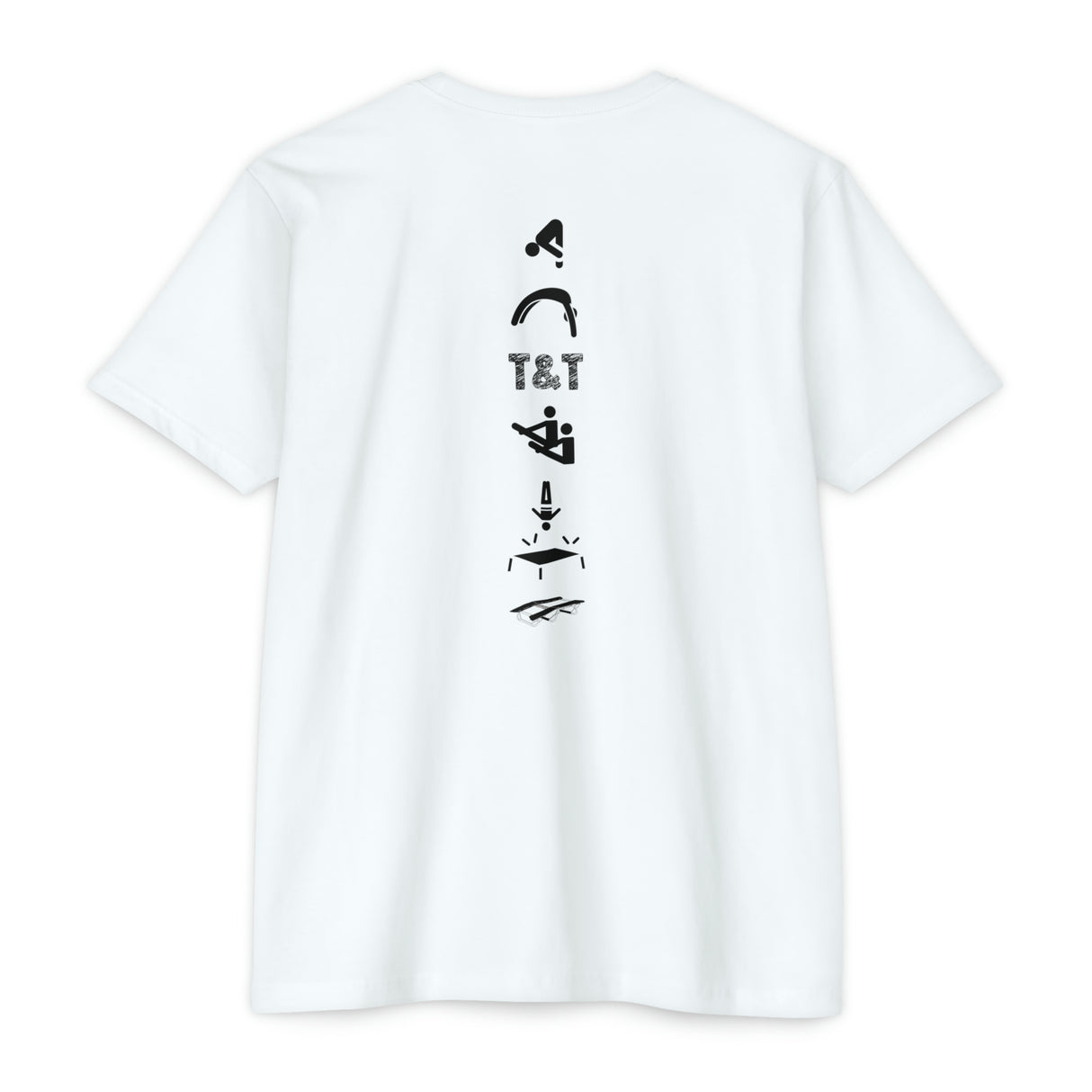 Trampoline & Tumbling Events Spine T-Shirt