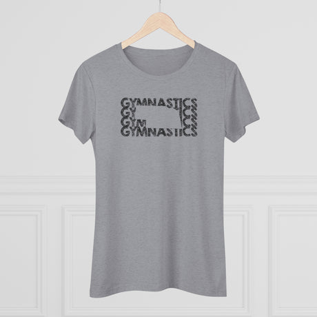 "Nebraska Gymnastics" T-Shirt (Fitted)