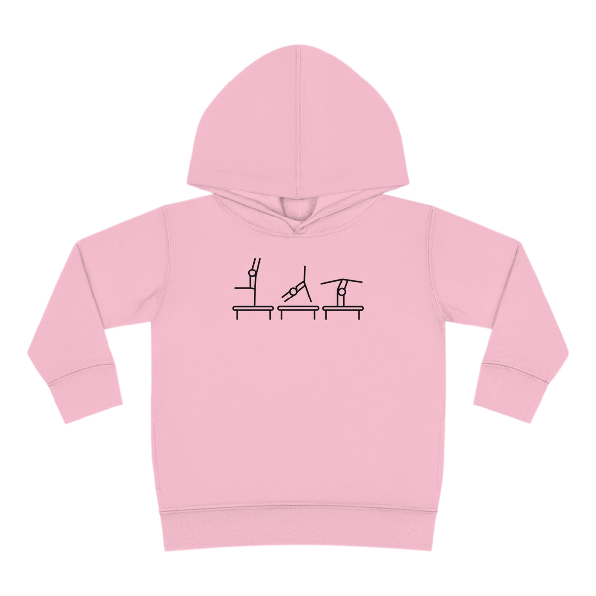 Toddler - "Beam Trio" Pullover Fleece Hoodie