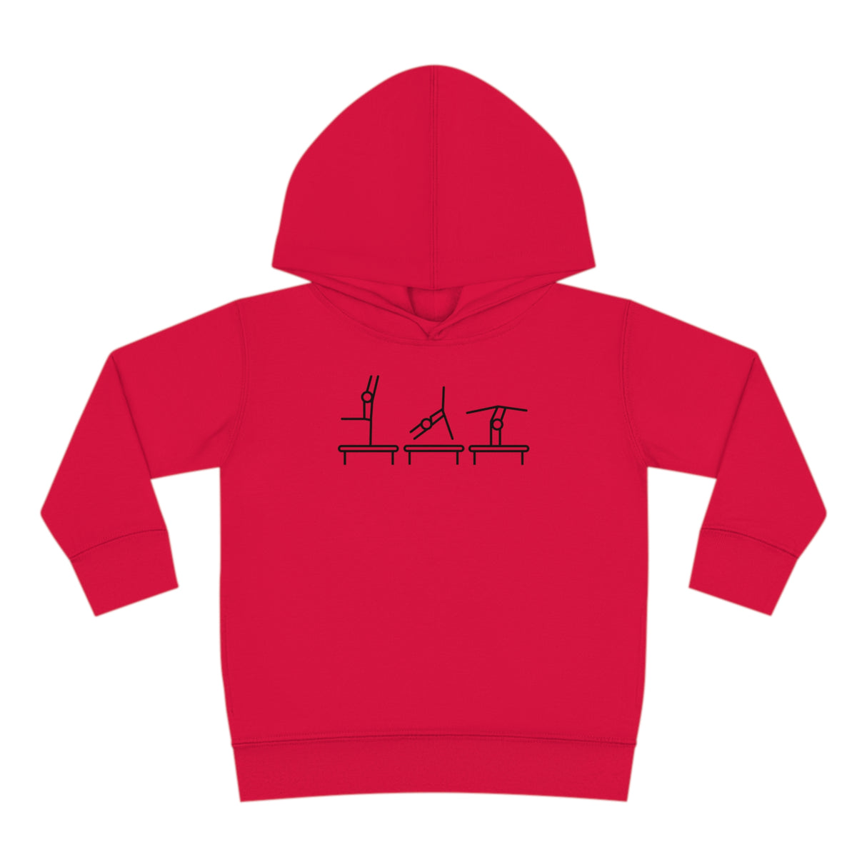 Toddler - "Beam Trio" Pullover Fleece Hoodie