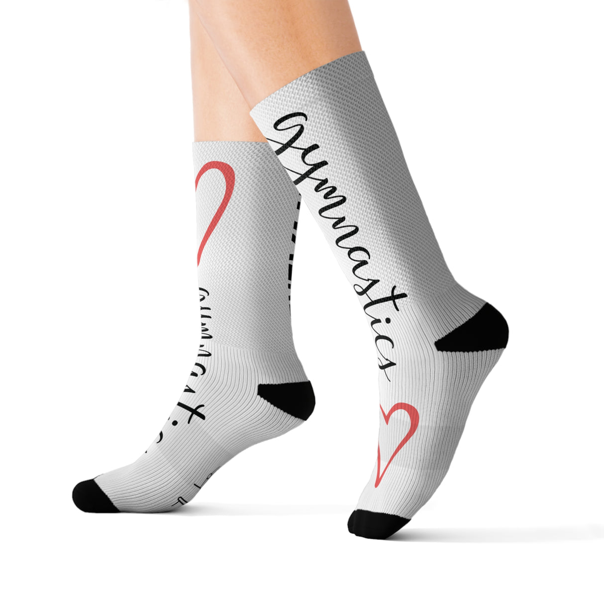 Gymnastics Love Socks