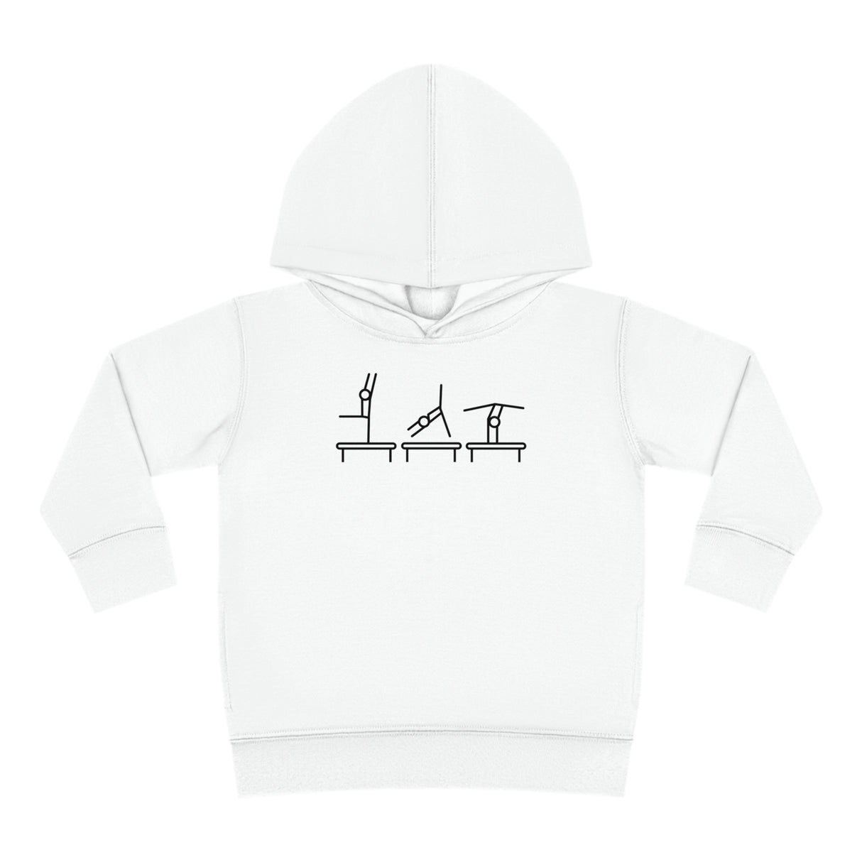 Toddler - "Beam Trio" Pullover Fleece Hoodie