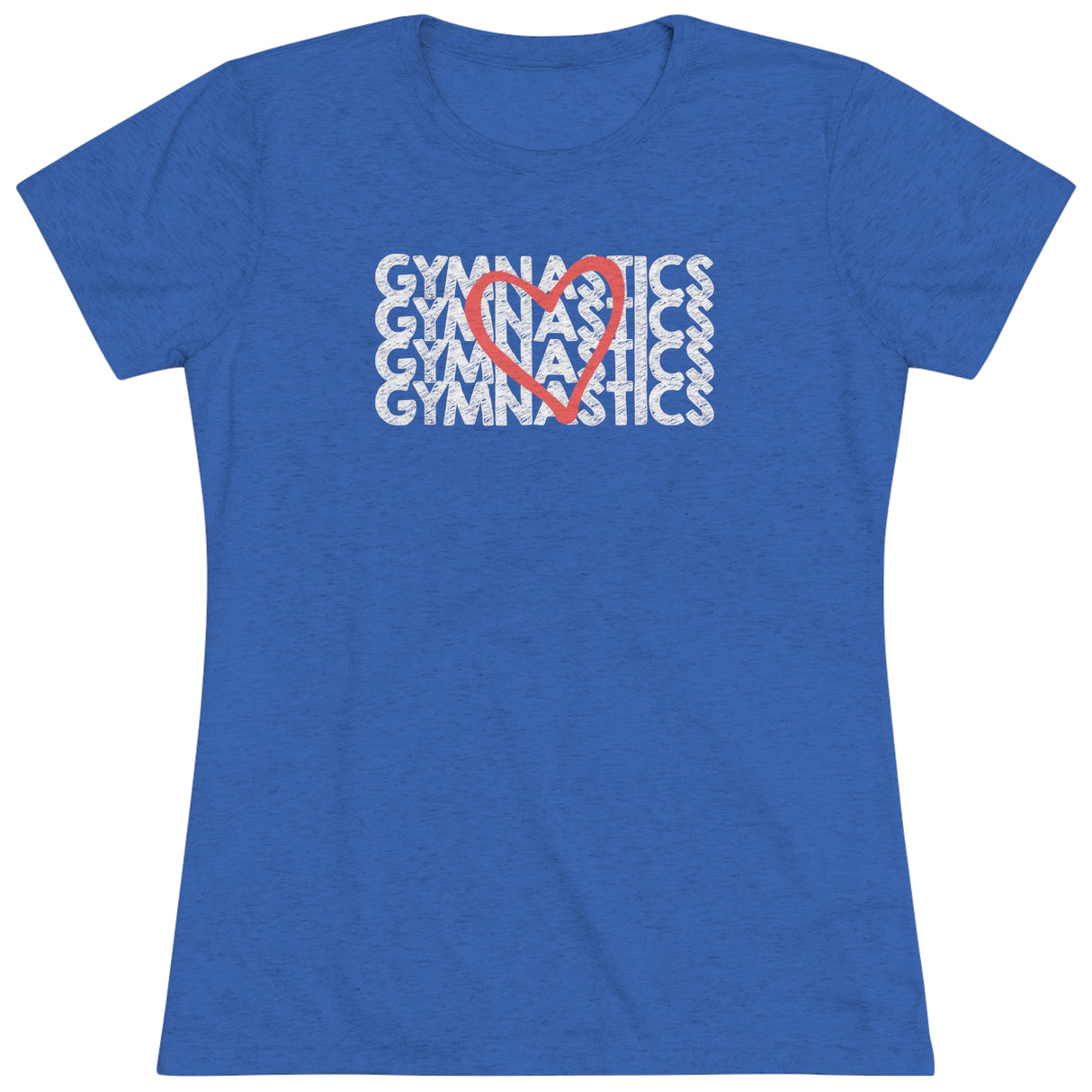 "Gymnastics Love" T-Shirt - Fitted