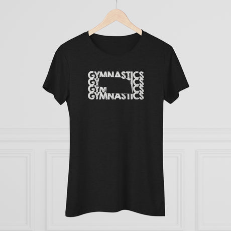 "Nebraska Gymnastics" T-Shirt (Fitted)
