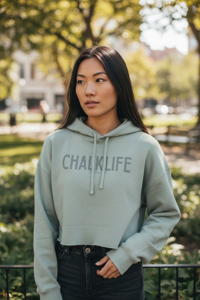 Chalklife - Cropped Hoodie - Chalklife, LLC
