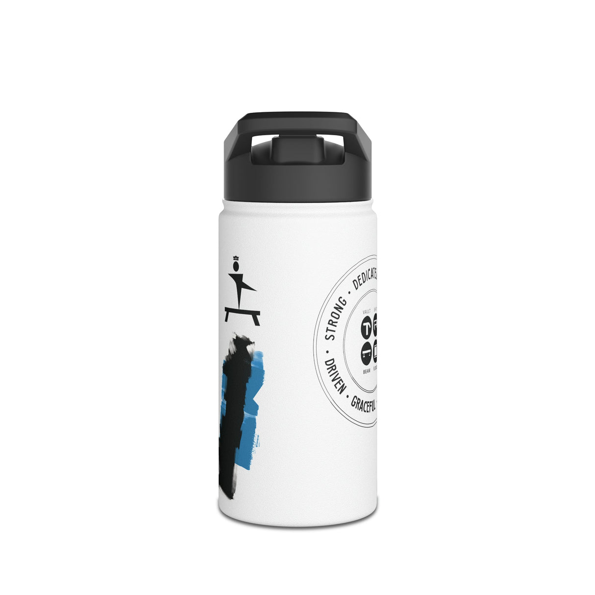 Chalklife - Women's Gymanstics Stainless Steel Water Bottle, Standard Lid - Chalklife, LLC