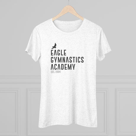 Eagle Gymnastics - Stacked Club (Women's Fitted) - Chalklife, LLC