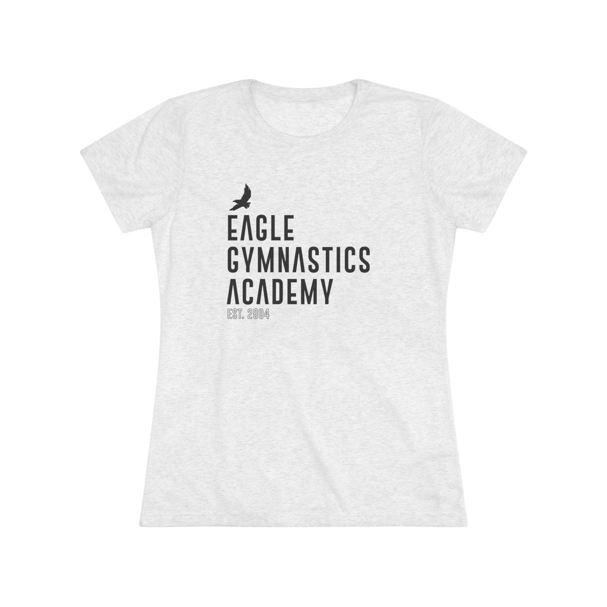 Eagle Gymnastics - Stacked Club (Women's Fitted) - Chalklife, LLC