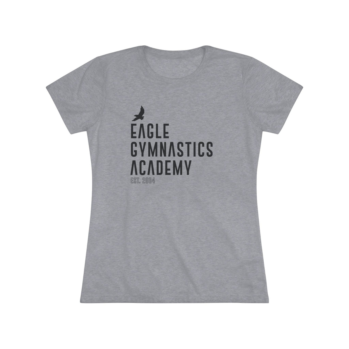 Eagle Gymnastics - Stacked Club (Women's Fitted) - Chalklife, LLC