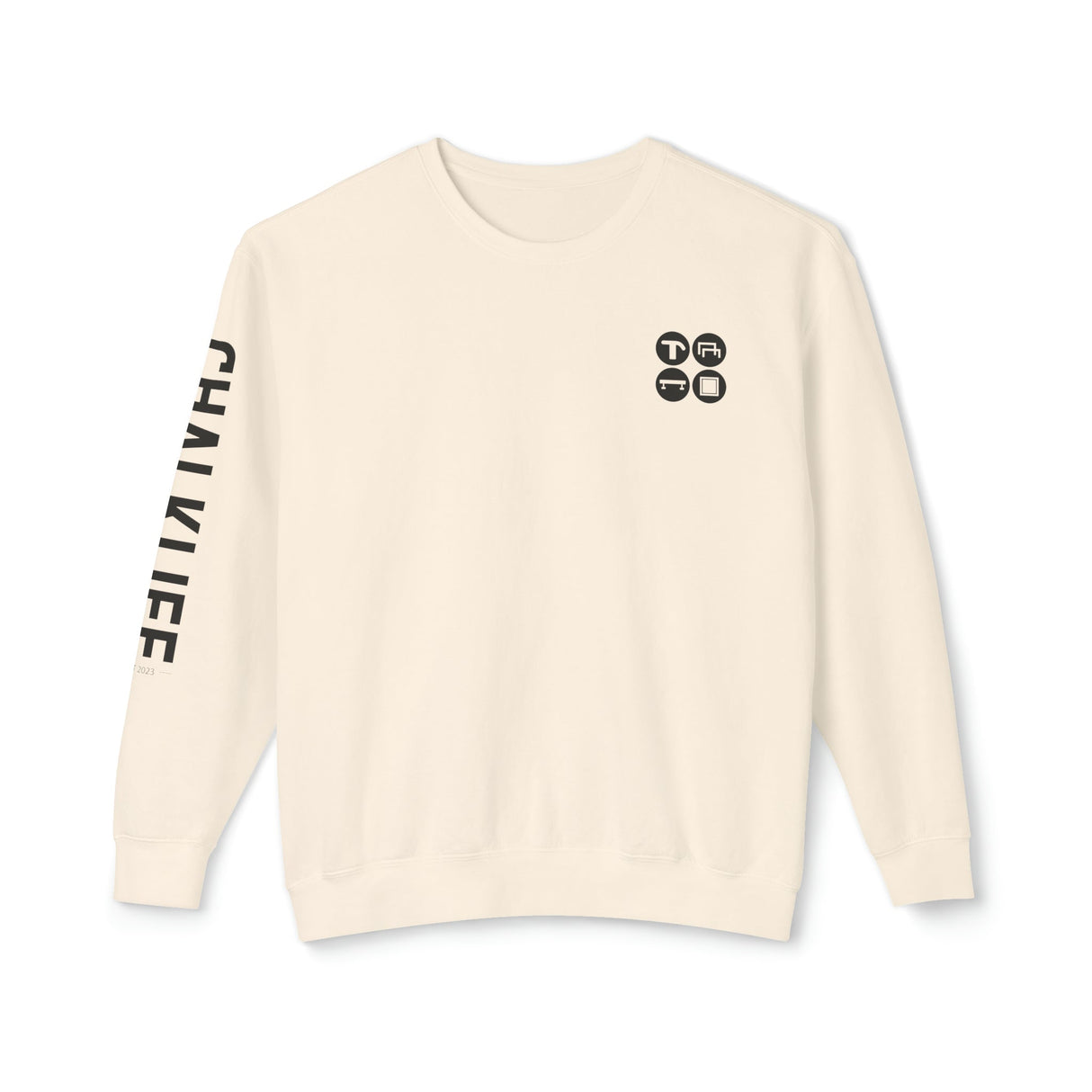 JustJules - Gymnastics Icon - Lightweight Crewneck Sweatshirt - Chalklife, LLC