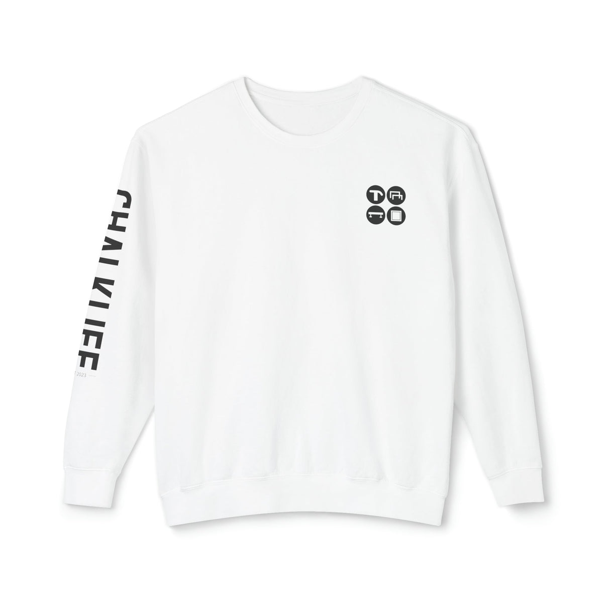 JustJules - Gymnastics Icon - Lightweight Crewneck Sweatshirt - Chalklife, LLC