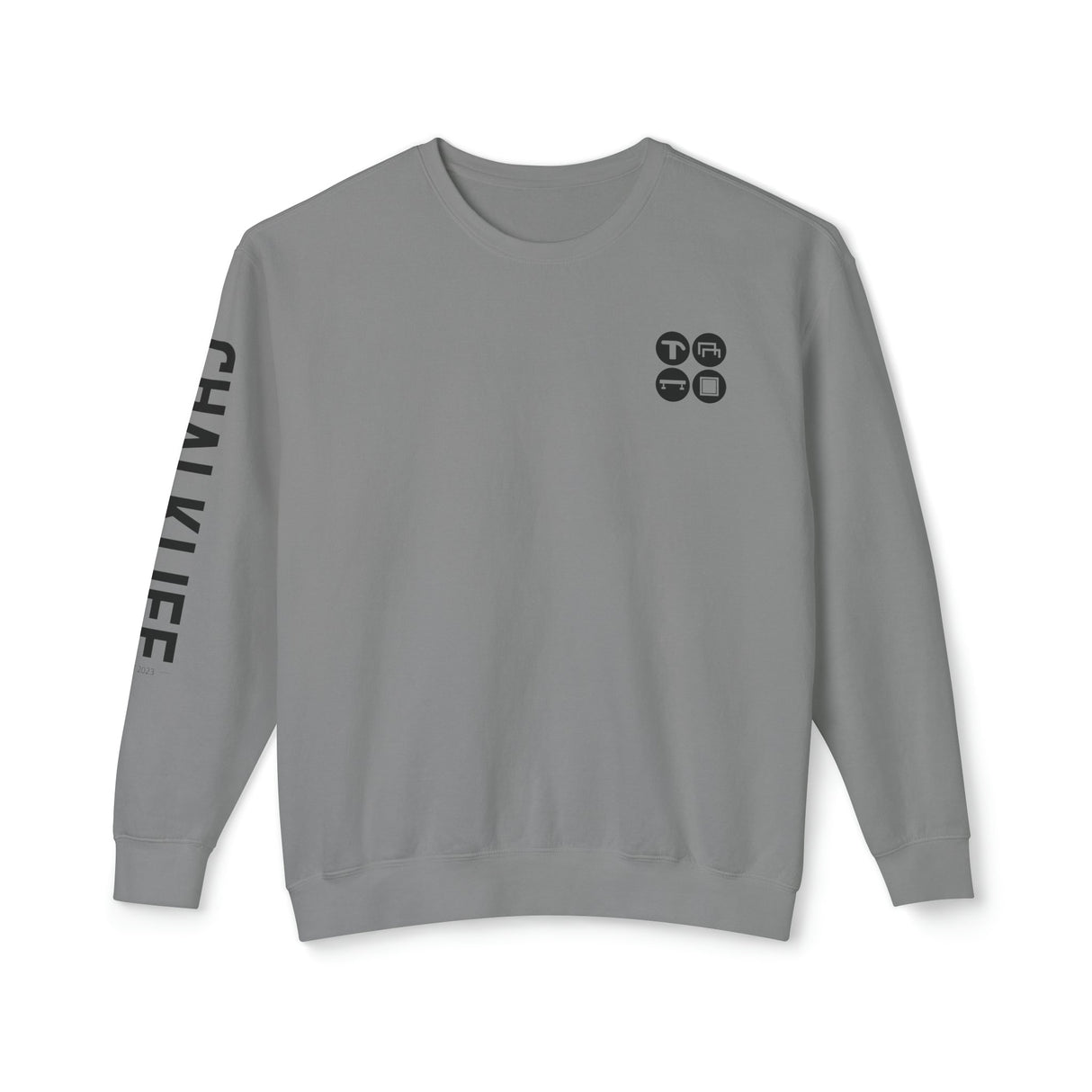 JustJules - Gymnastics Icon - Lightweight Crewneck Sweatshirt - Chalklife, LLC
