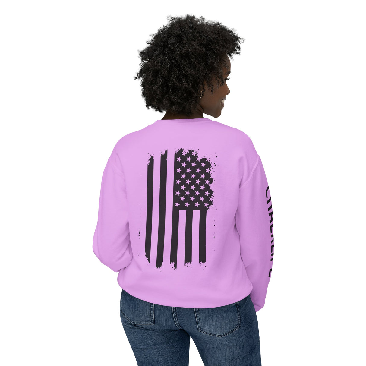 JustJules - Gymnastics Icon - Lightweight Crewneck Sweatshirt - Chalklife, LLC