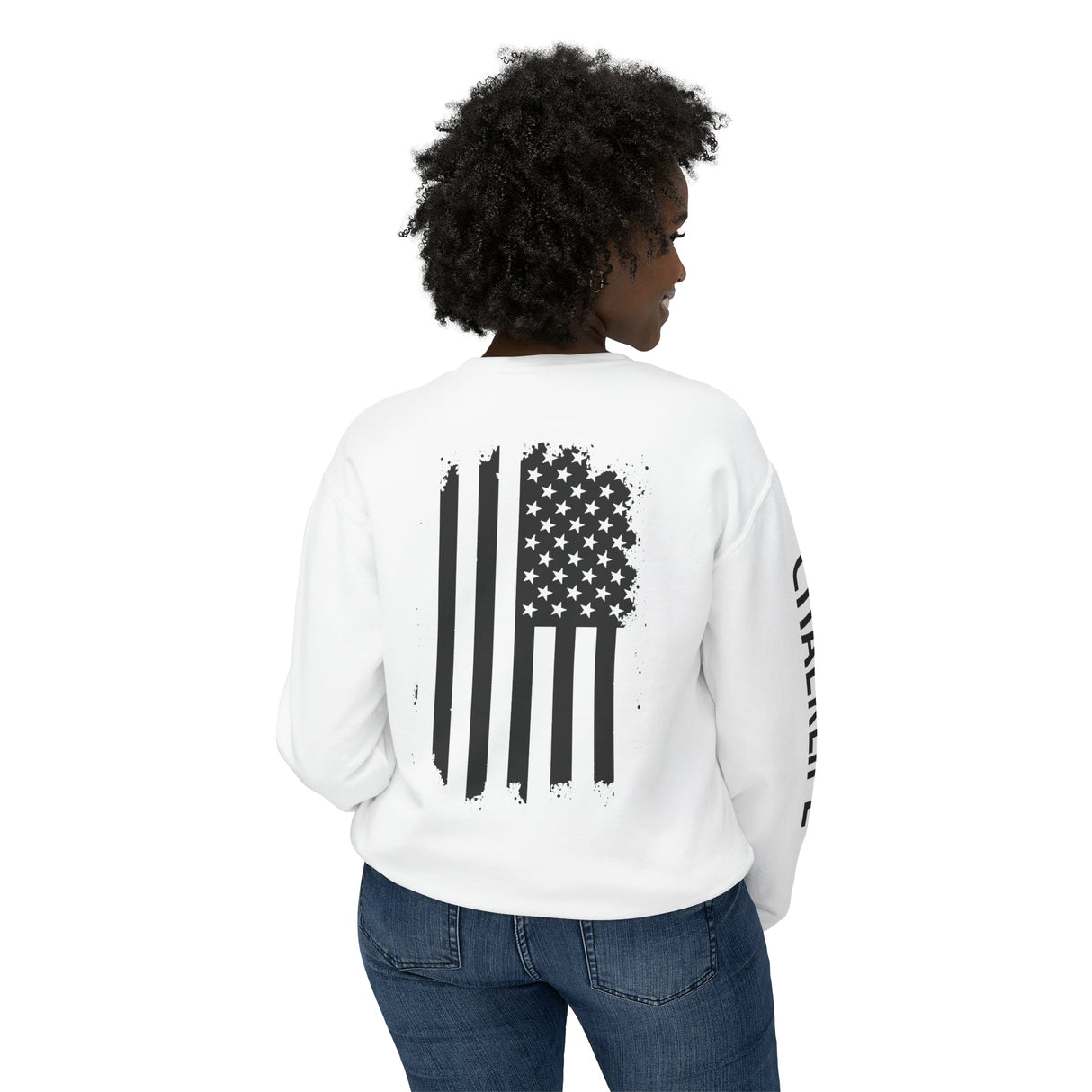 JustJules - Gymnastics Icon - Lightweight Crewneck Sweatshirt - Chalklife, LLC