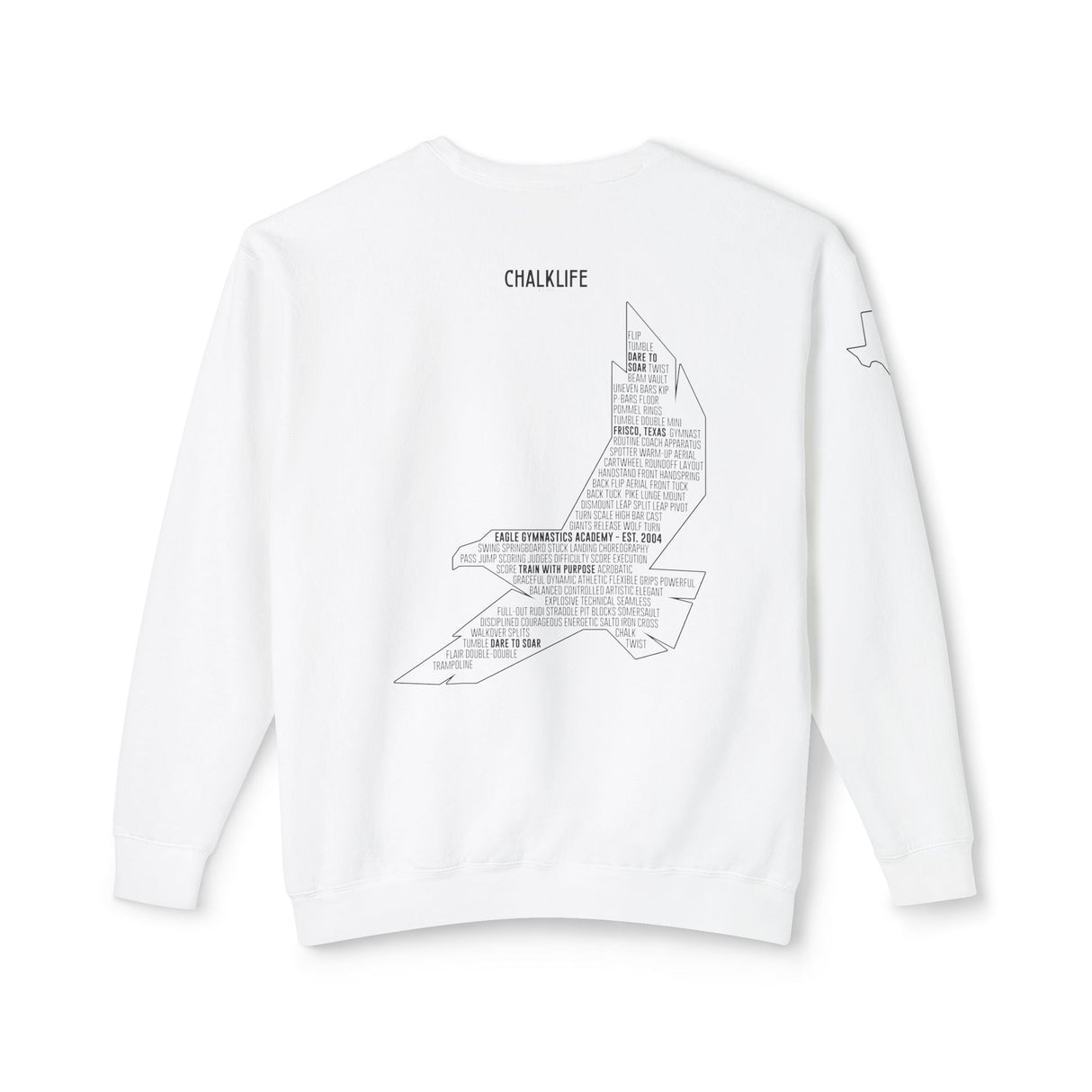 Unisex Lightweight Crewneck Sweatshirt - Chalklife, LLC