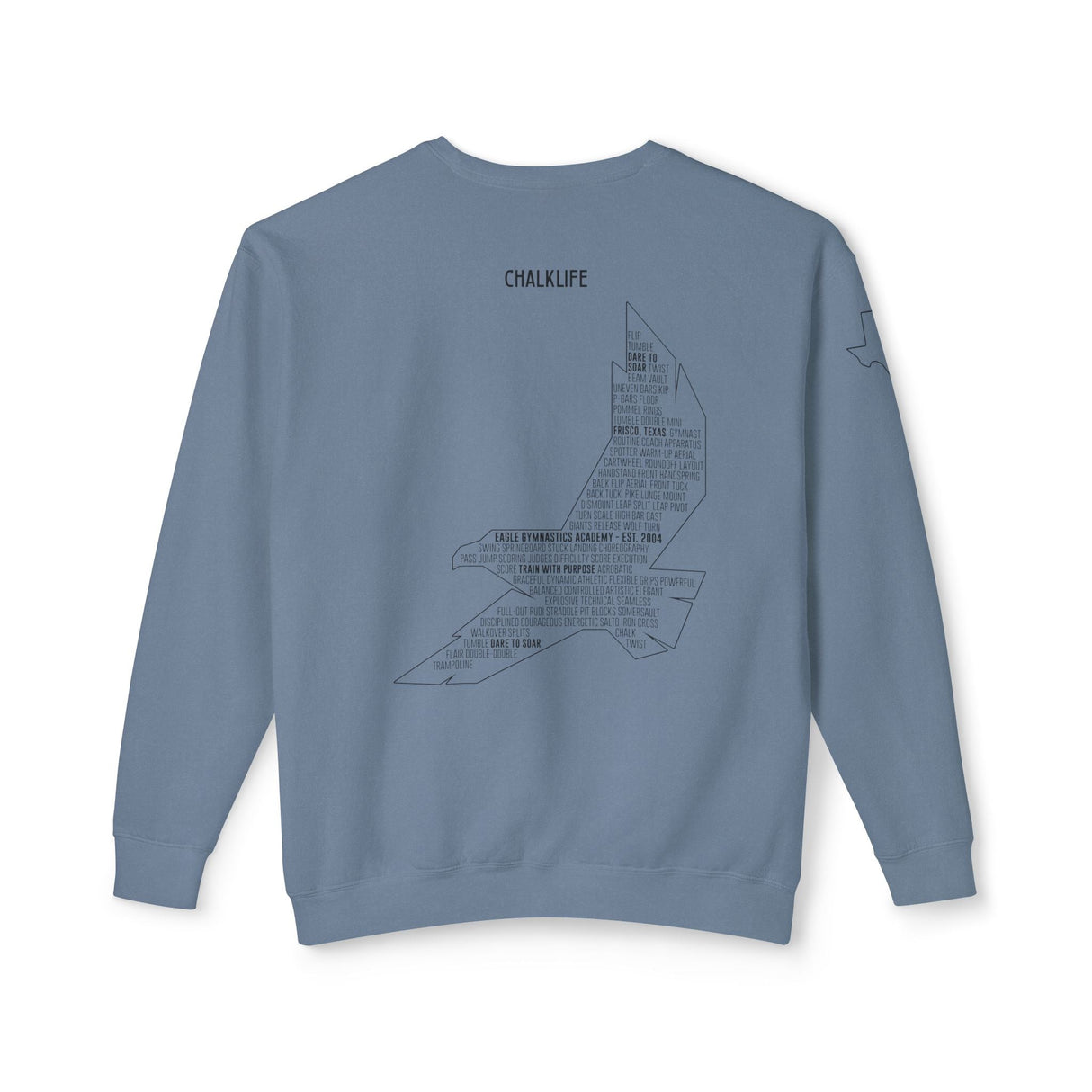 Unisex Lightweight Crewneck Sweatshirt - Chalklife, LLC