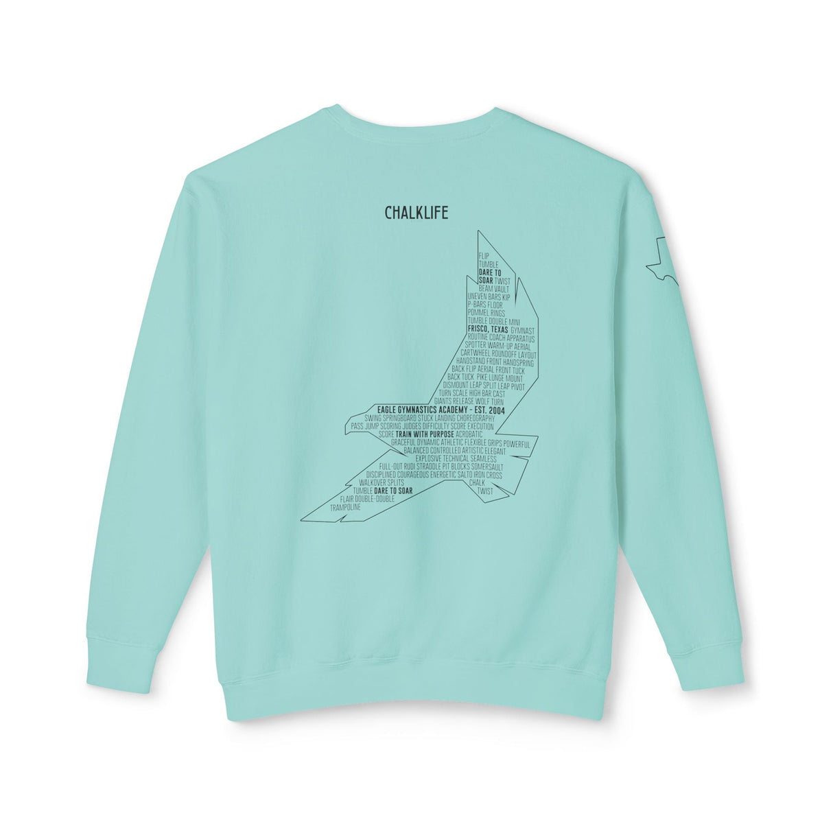 Unisex Lightweight Crewneck Sweatshirt - Chalklife, LLC