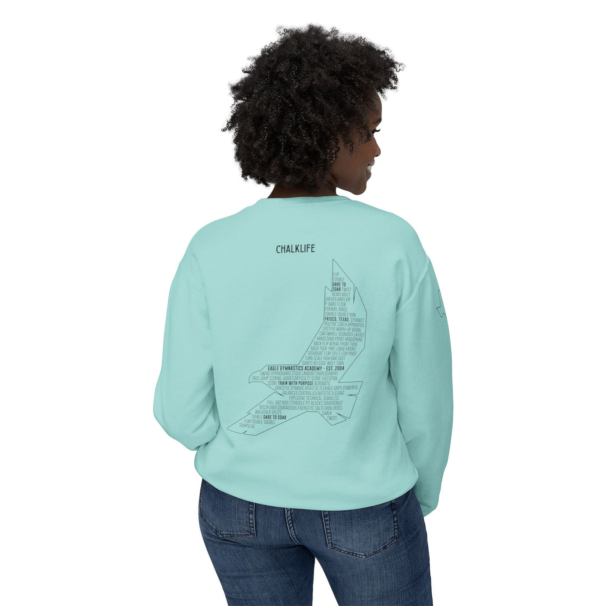 Unisex Lightweight Crewneck Sweatshirt - Chalklife, LLC